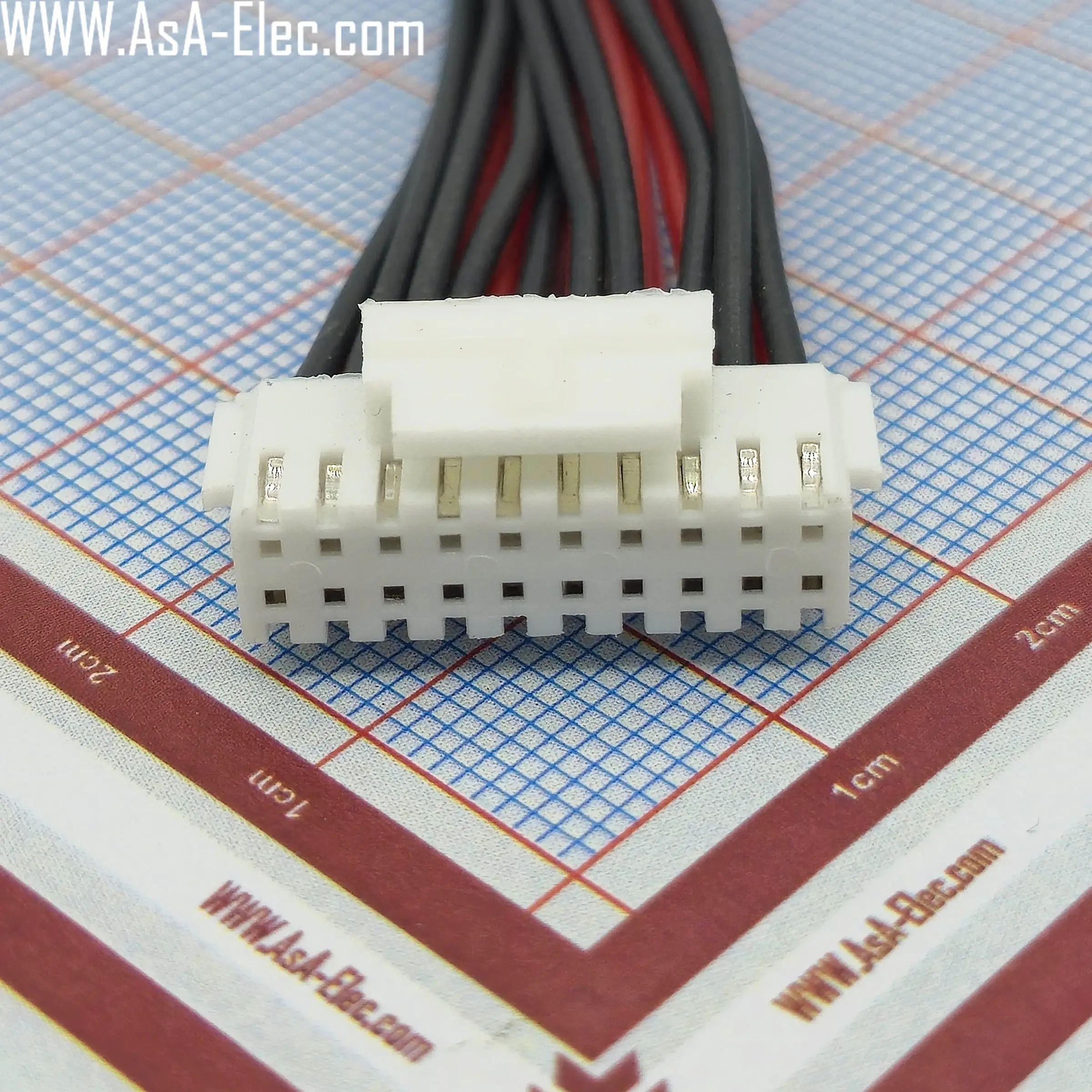 کابل2*10 به 2*5  فاصله 2mm-سیم 7×0/26 نسوز